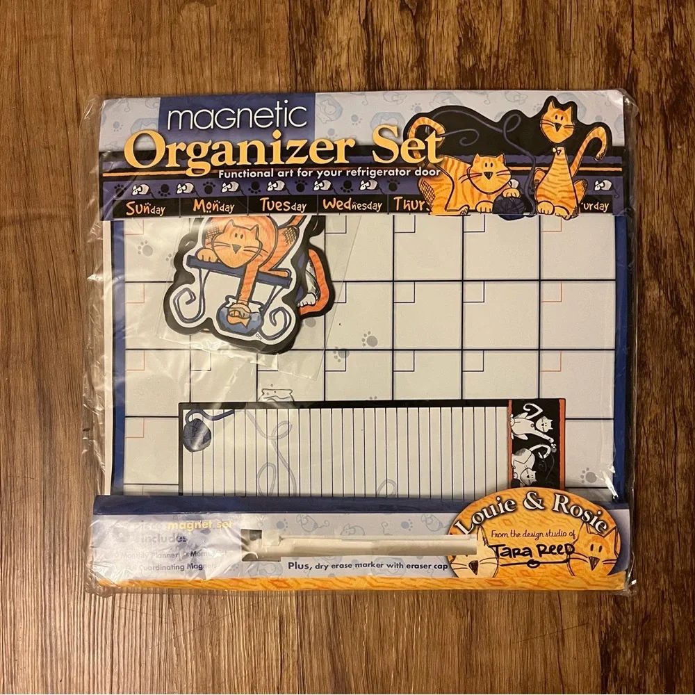 Louie & Rosie Magnetic Organizer Set, which is a magnetic dry-erase planner